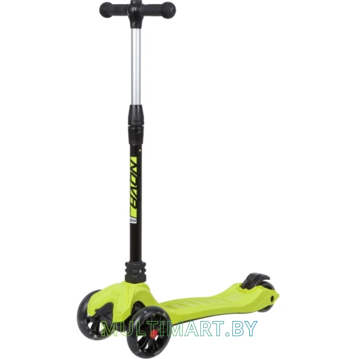 Самокат Novatrack RainBow Pro 135PRO.RAINBOW.LM20 (желтый, 2020)